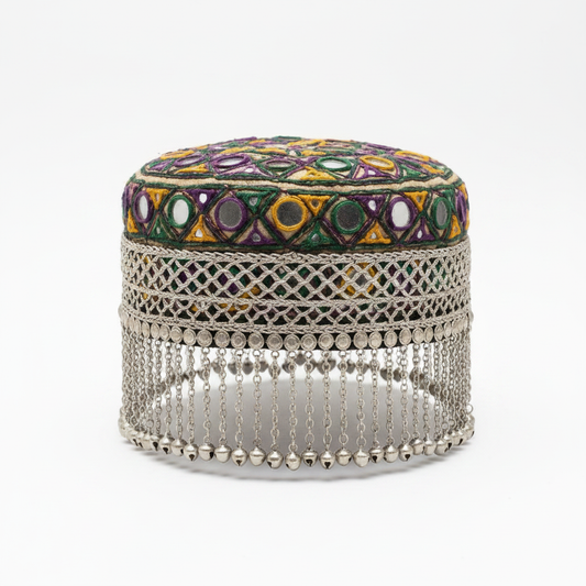 Afghan Kuchi Cap - Side view
