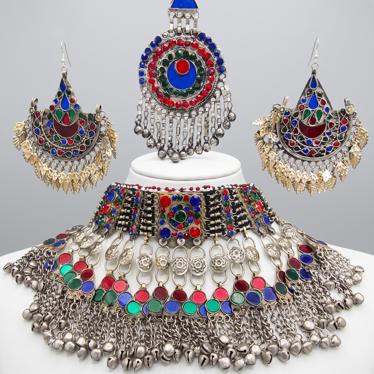 Authentic Handmade Afghan Tribal Jewelry Set