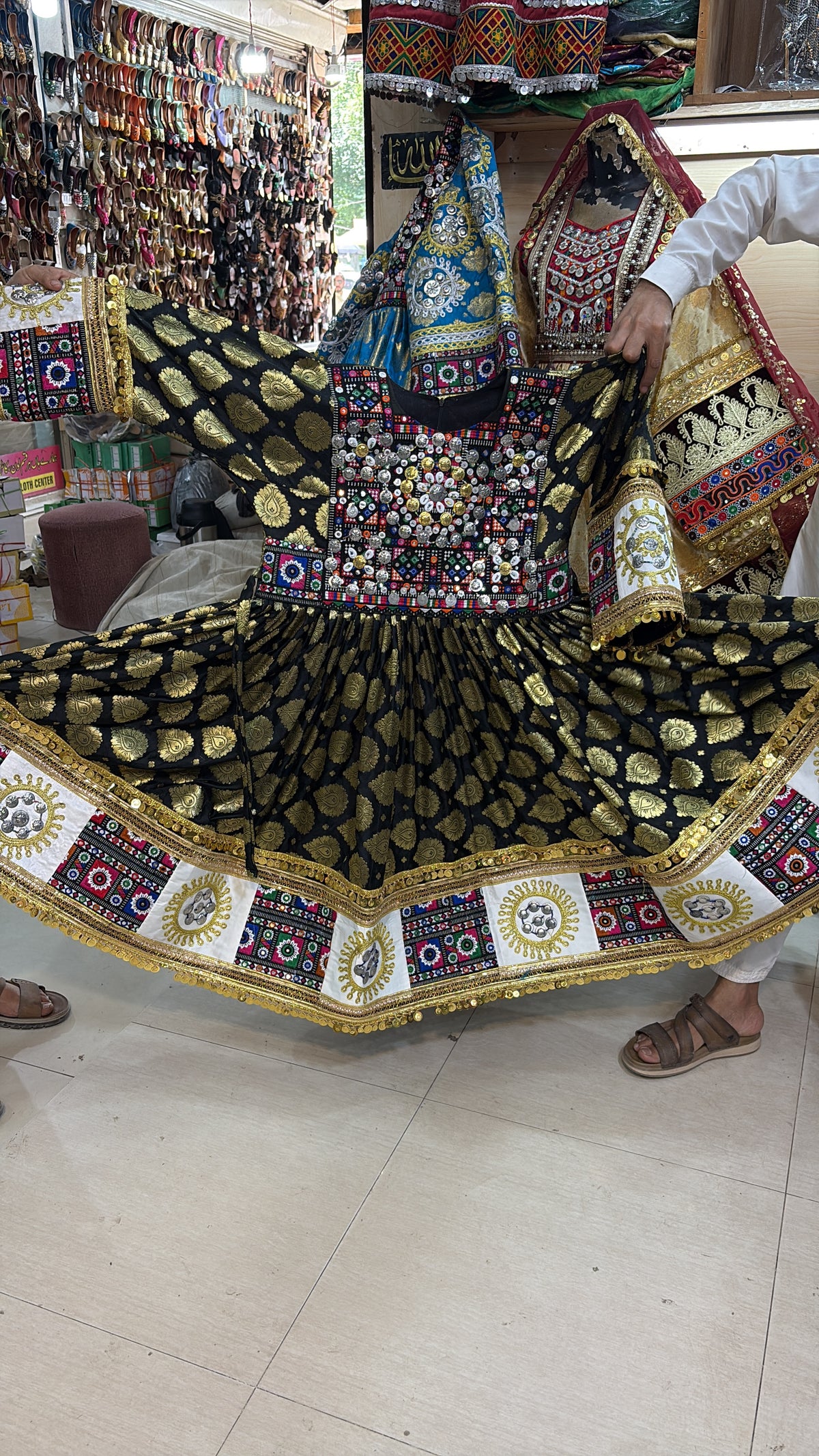 Afghan Bridal Dress original photo