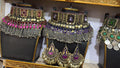 Afghan Kochi Choker Necklace & Earrings Set