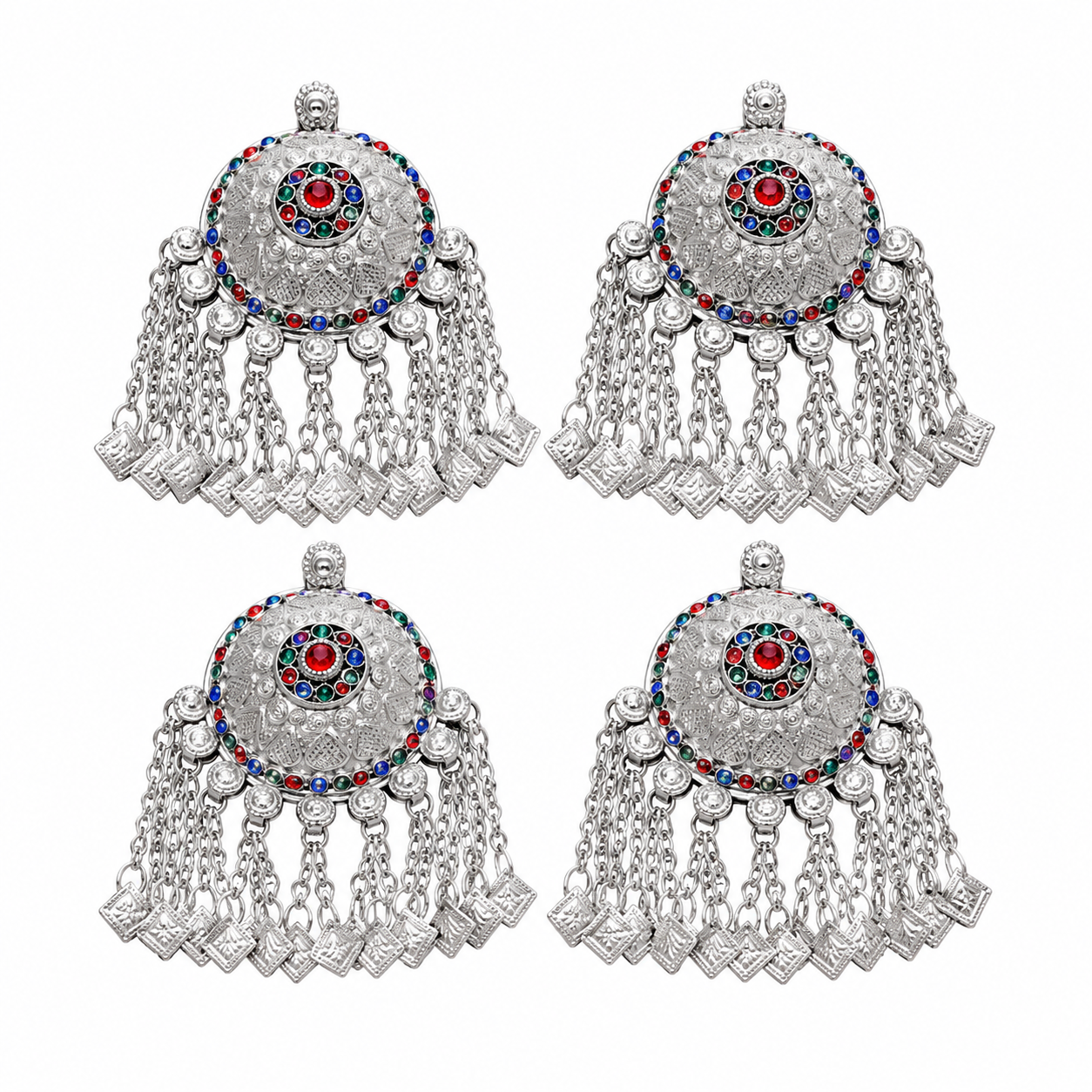 Handmade Traditional Afghan  Earrings