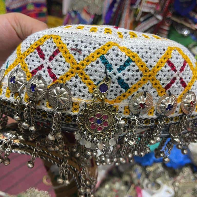 Afghani Kuchi Cap - Original Photo