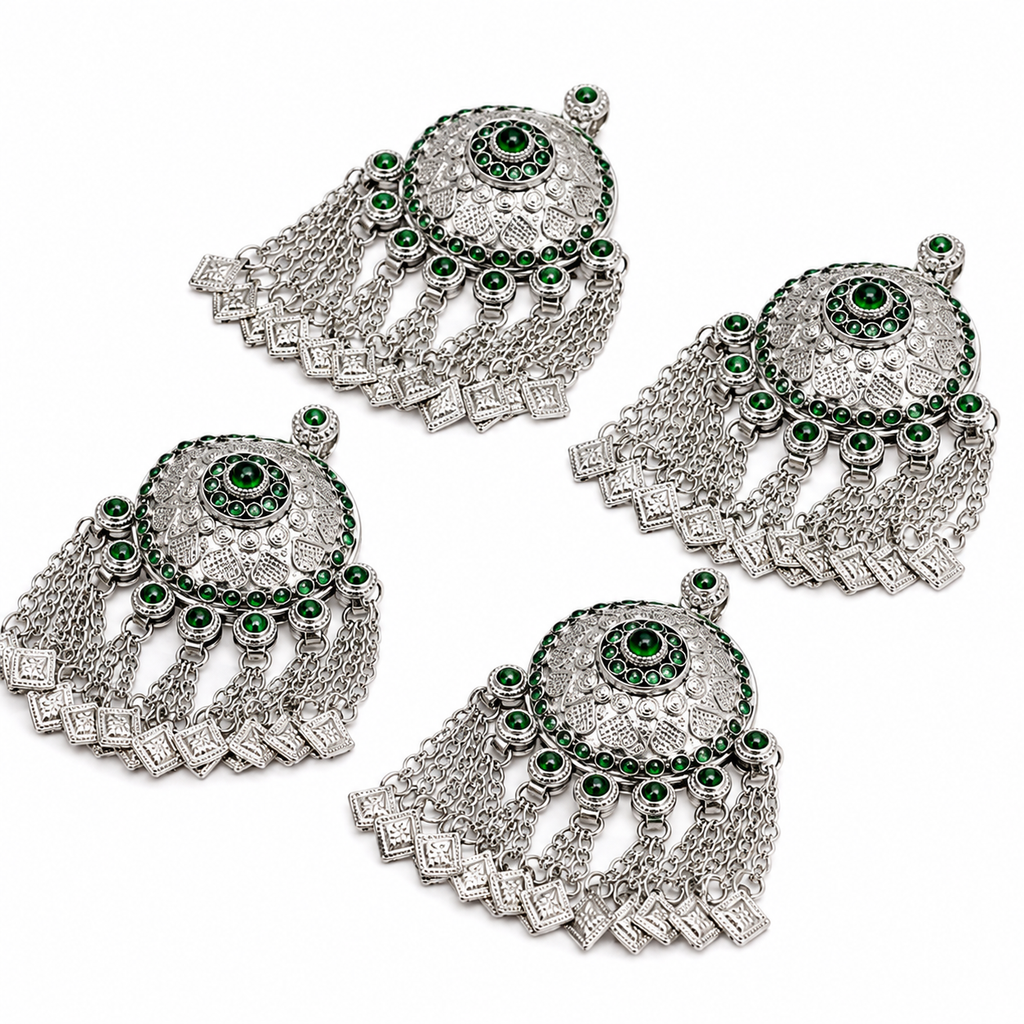 Handmade Traditional Afghan  Earrings