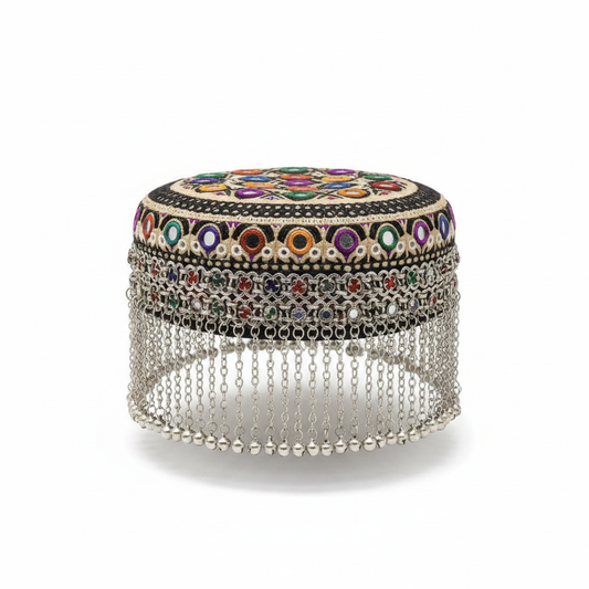 Afghan Kuchi Cap - Front view