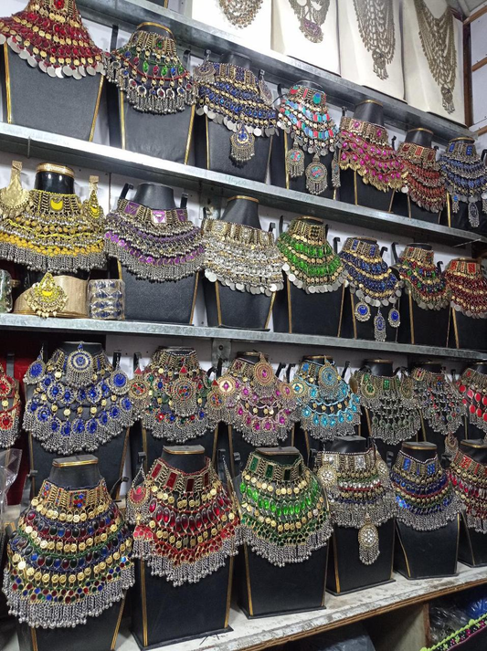 Afghan Kuchi Tribal Jewelry Collection - Original Photo