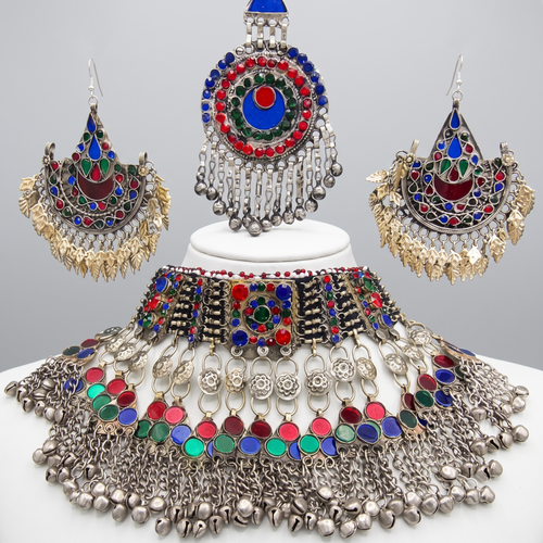 Authentic Handmade Afghan Tribal Jewelry Set